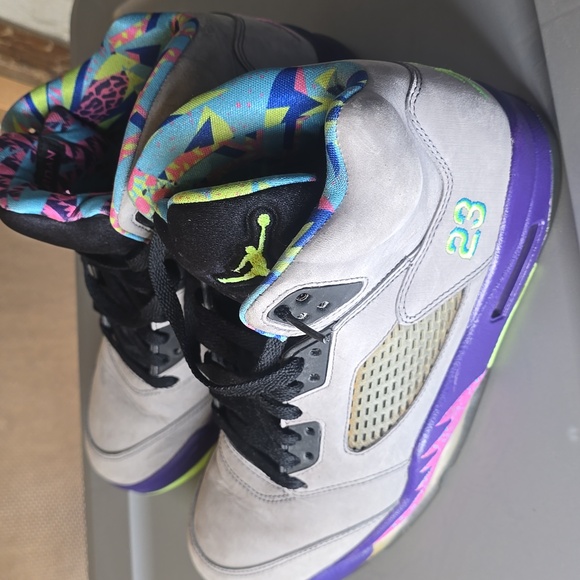 Jordan Athletic Shoes - Gray, Purple, Green main image 6